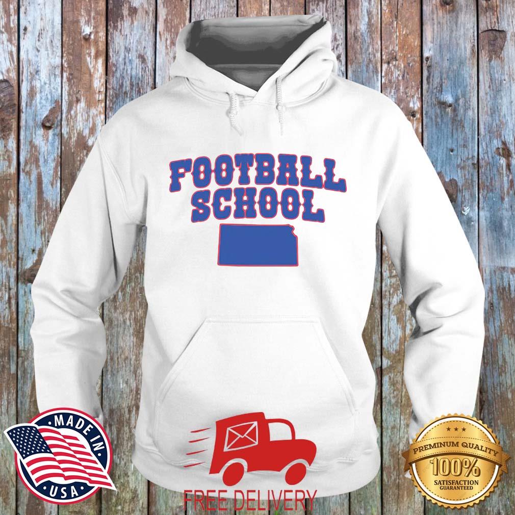 Football School KS Map Shirt MockupHR hoodie trang