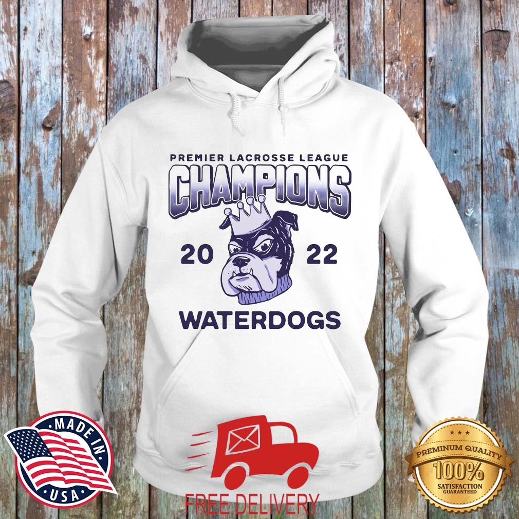 Premier Lacrosse League Champions 2022 Waterdogs Shirt MockupHR hoodie trang