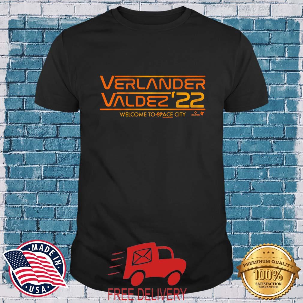 Verlander Valdez'22 Welcome To Space City shirt