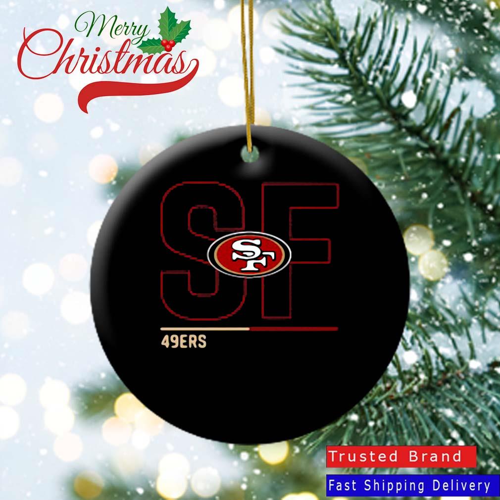 NFL San Francisco 49ers City Code Club Ornament