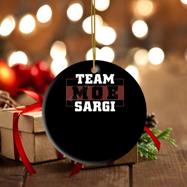 Team Moe Sargi Tee Ornament