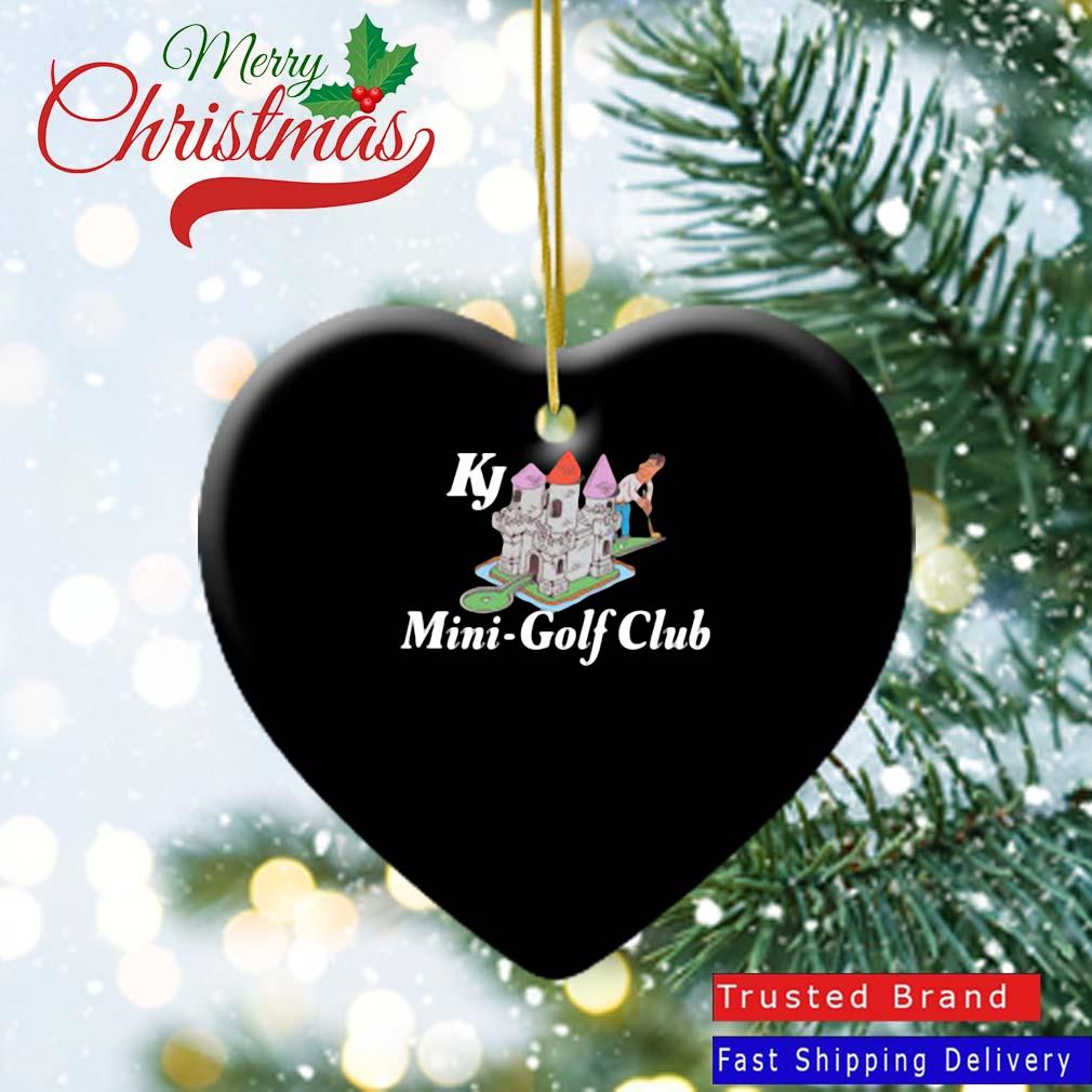 Karl Jacobs Merch Mini Golf Ornament Heart